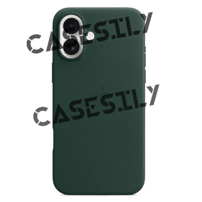 iPhone 16 Leather Back Cover Case with MagSafe - Green