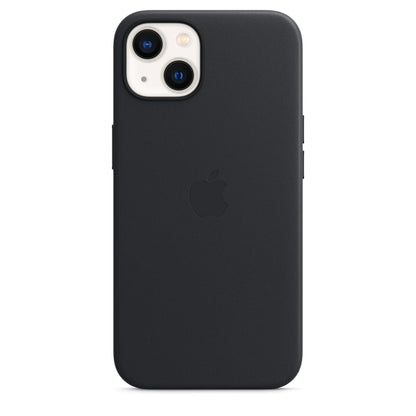 iPhone 13 Leather Case with MagSafe Black