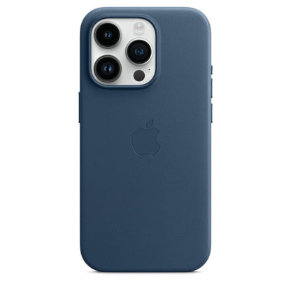 iPhone 15 Pro Leather Case with MagSafe Animation - Blue