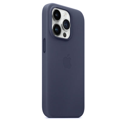 iPhone 13 Pro Leather Case - Blue