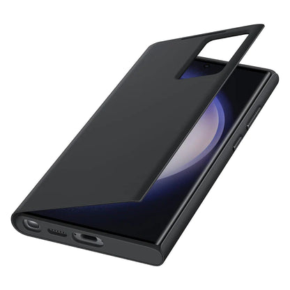 Samsung Galaxy S23 Ultra S-View Window Flip Case with Control - Black