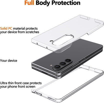 Samsung Galaxy Z Fold 6 Cristal Clear Transparent Case