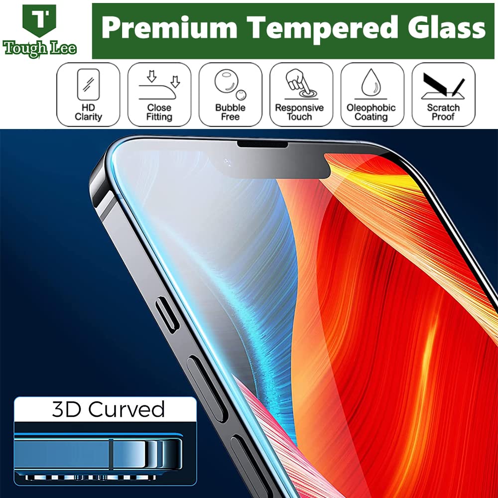 iPhone 14 Pro Tempered Glass Screen Protector - Edge to Edge