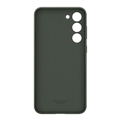 Samsung Galaxy S24 Slim Profile Vegan Leather Case - Green