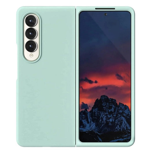 Samsung Galaxy Z Fold 4 Silicon Case with Inner Fabric - Mint