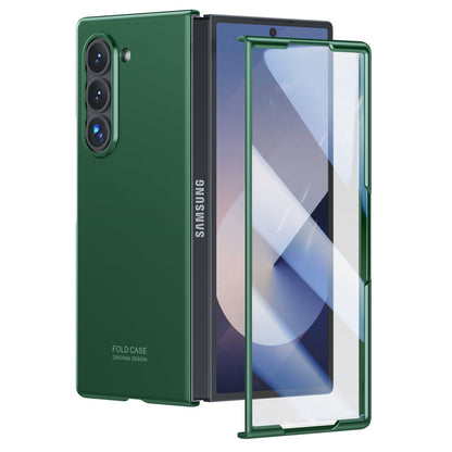 Samsung Galaxy Z Fold 6 Basic Protection Camera Protective Hard Shell PC Matte Cover - Green