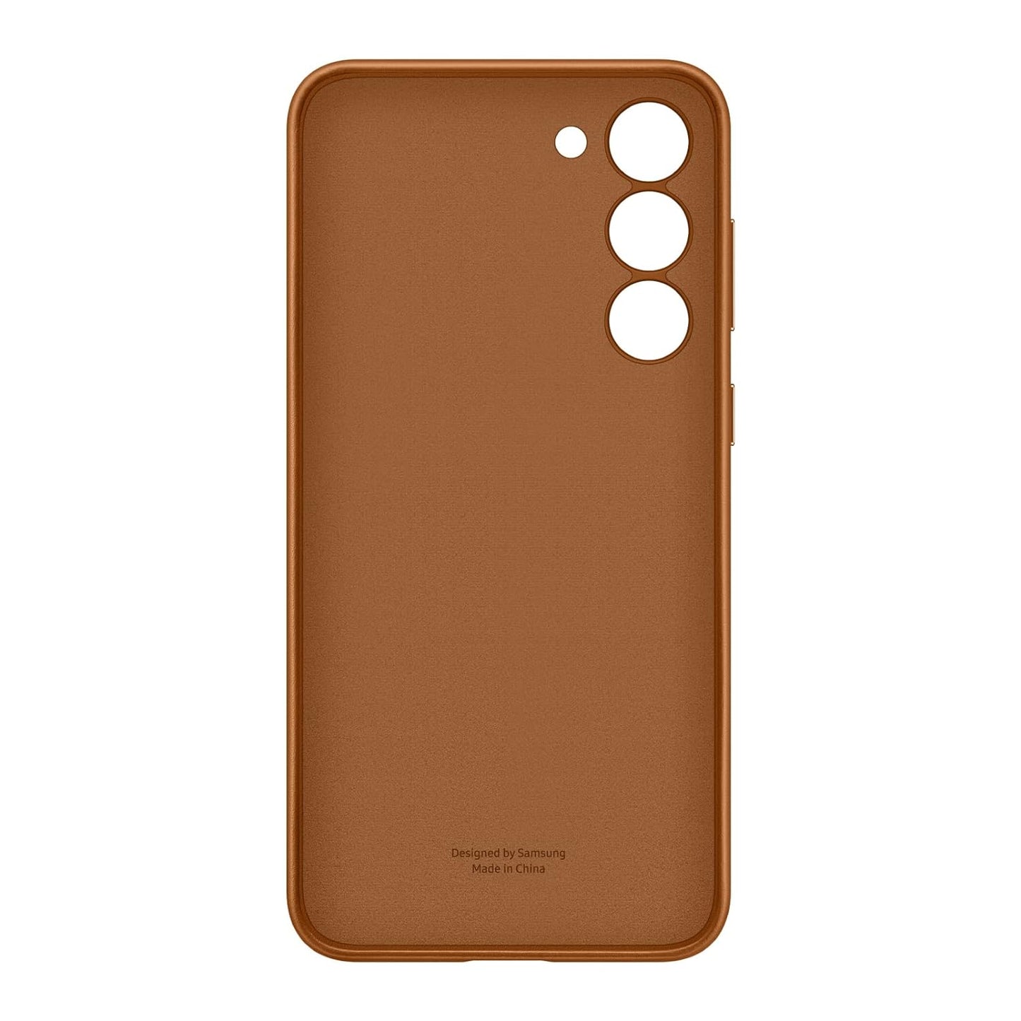 Samsung Galaxy S24 Slim Profile Vegan Leather Case - Brown