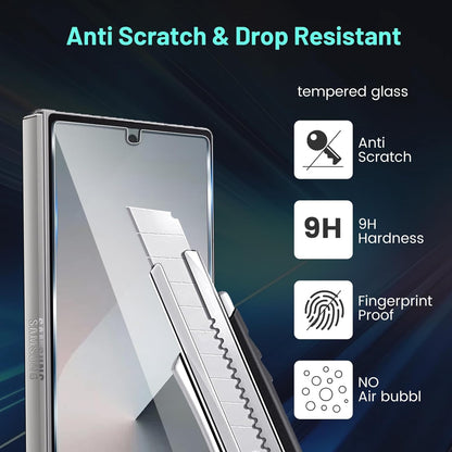 Samsung Galaxy Z Fold 6 Hydrogel Film Protector Full Body Protection  (Outer + Inner Screen) Pack of 3 - Clear Glossy