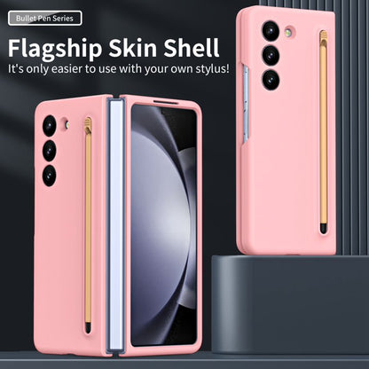 Samsung Galaxy Fold 4 Integrated Skin Feel Case with S Pen - Pink