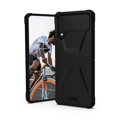 Samsung Galaxy Z Flip 4 UAG Civilian Ultra Thin Shock-Absorbentd Protection Case-Black