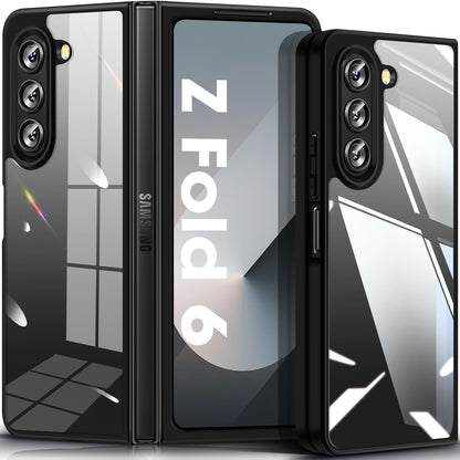 Samsung Galaxy Z Fold6 Shockproof Case with Folding Protection - Clear