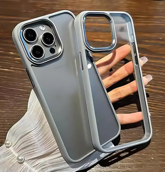 iPhone 15 Pro Bumper Case With Camera Protection - Natural Titanium