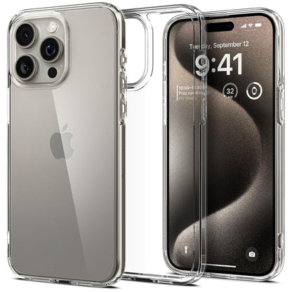 iPhone 15 Pro Hybrid Clear Shockproof Transparent Case