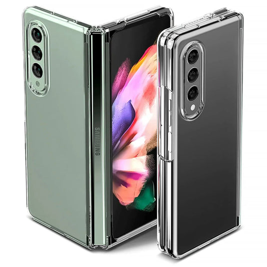 Samsung Galaxy Z Fold 4 Clear Case with Bumper Camera Protection