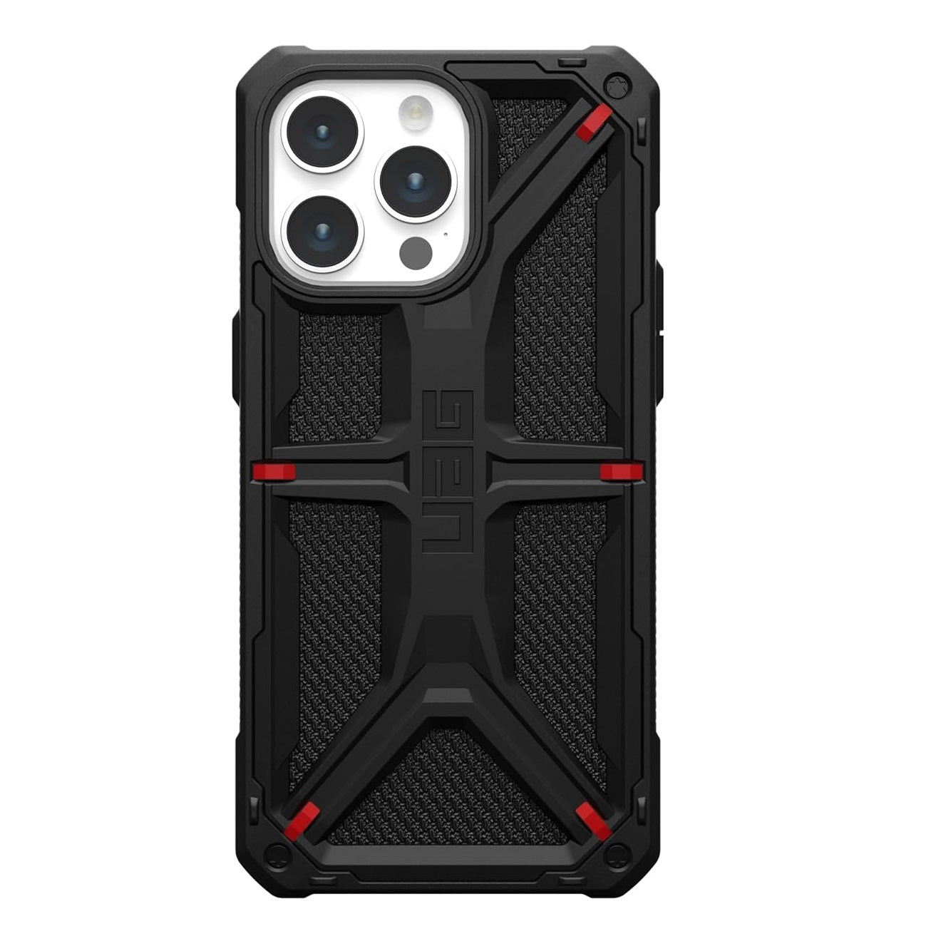 iPhone 15 Pro Max UAG Monarch Rugged Armour Premium Protective Kevlar Case - Black