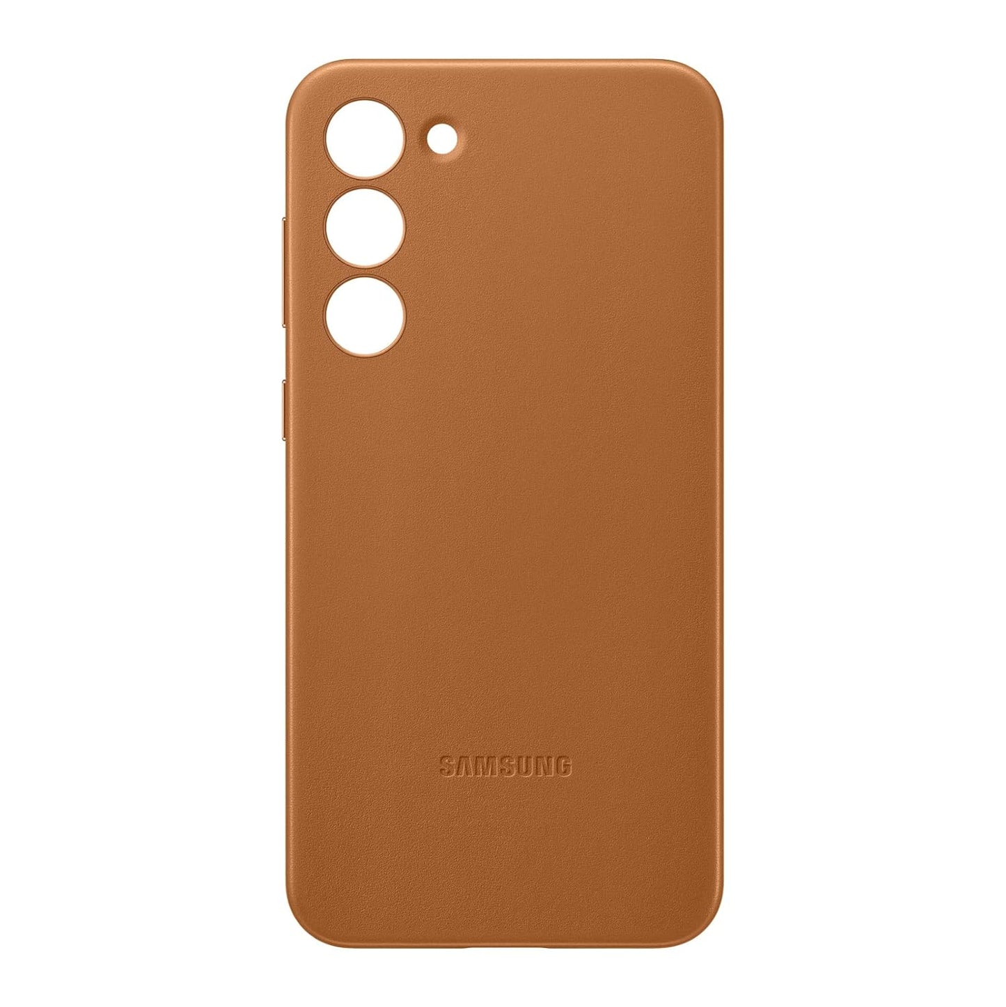 Samsung Galaxy S24 Slim Profile Vegan Leather Case - Brown