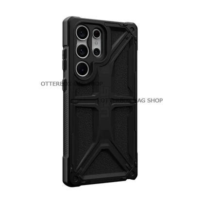 Samsung Galaxy S23 Ultra UAG Monarch Rugged Leather Protective Case - Black