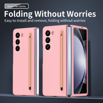 Samsung Galaxy Fold 4 Integrated Skin Feel Case with S Pen - Pink