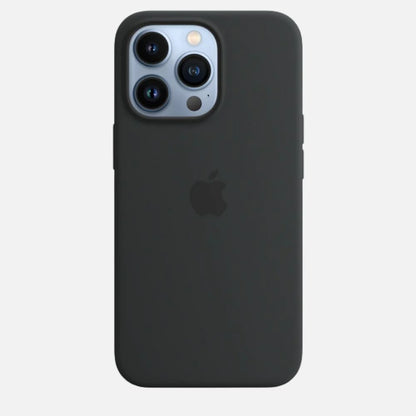 iPhone 13 Pro Liquid Silicon Case - Black