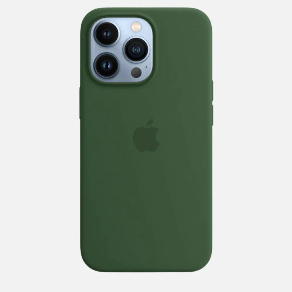 iPhone 13 Pro Liquid Silicon Case - Green