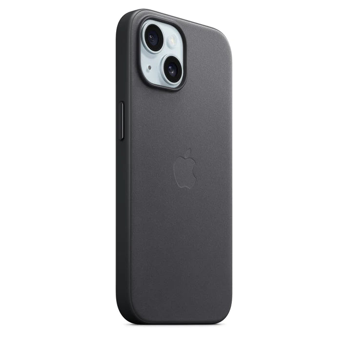 iPhone 15 Fine Woven Case With Magsafe Case - Black