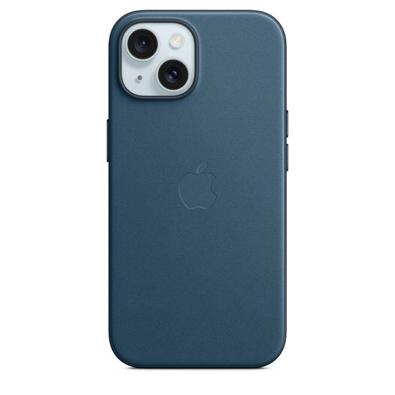 iPhone 15 Fine Woven Case With Magsafe Case - Pacific Blue