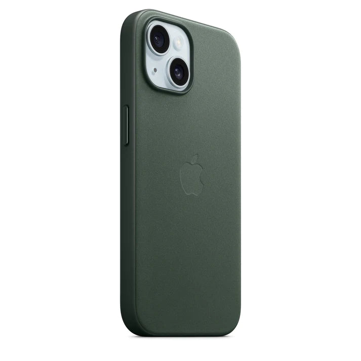 iPhone 15  FineWoven Case With Magsafe Case - Evergreen