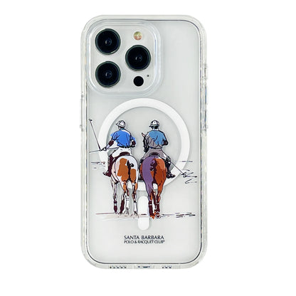 iPhone 16 Pro Max Santa Barbara Polo Willie Series Original Magsafe Case - Morandi