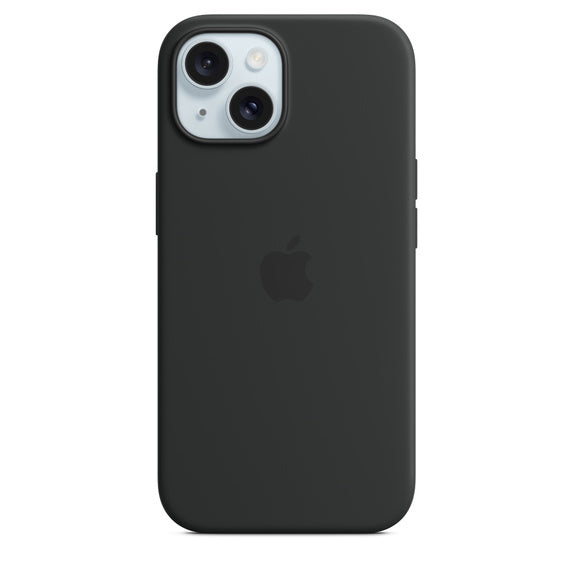 iPhone 15 Silicon Case with Magsafe-Black