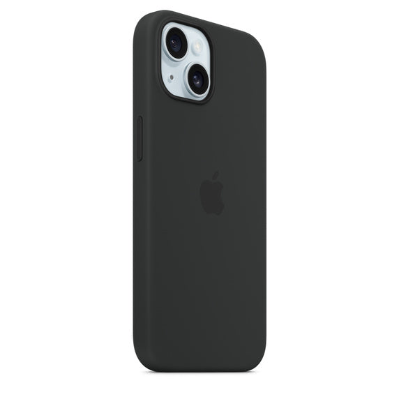 iPhone 15 Silicon Case with Magsafe-Black