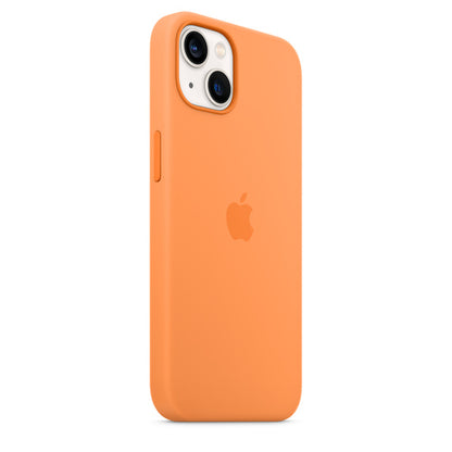 iPhone 13 Liquid Silicon Case with MagSafe - Orange