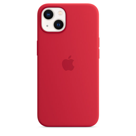 iPhone 14 Silicon Case with Inner Fabric Case