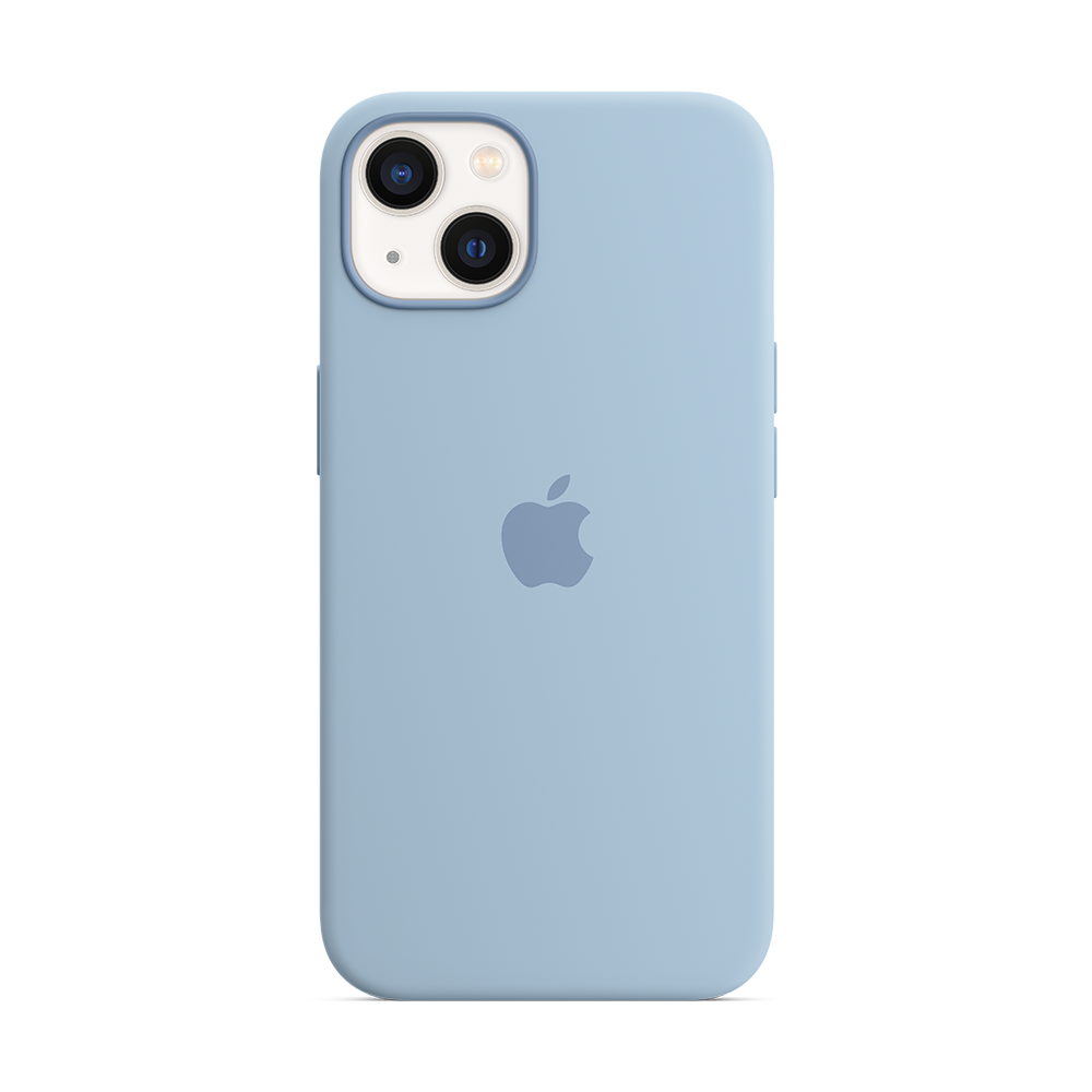 iPhone 14 Silicon Case with Inner Fabric Case