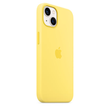 iPhone 13 Liquid Silicon Case with MagSafe - Yellow