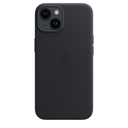 iPhone 14 Plus Leather Case with MagSafe - Black