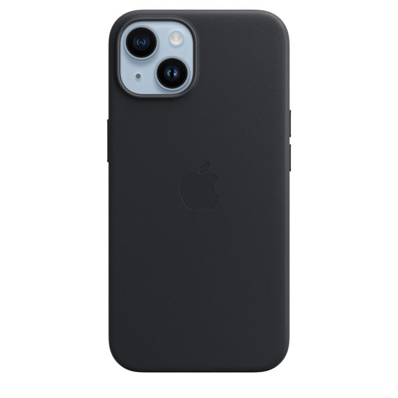 iPhone 14 Plus Leather Case with MagSafe - Black