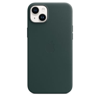 iPhone 13 Leather Case with MagSafe Pine Green