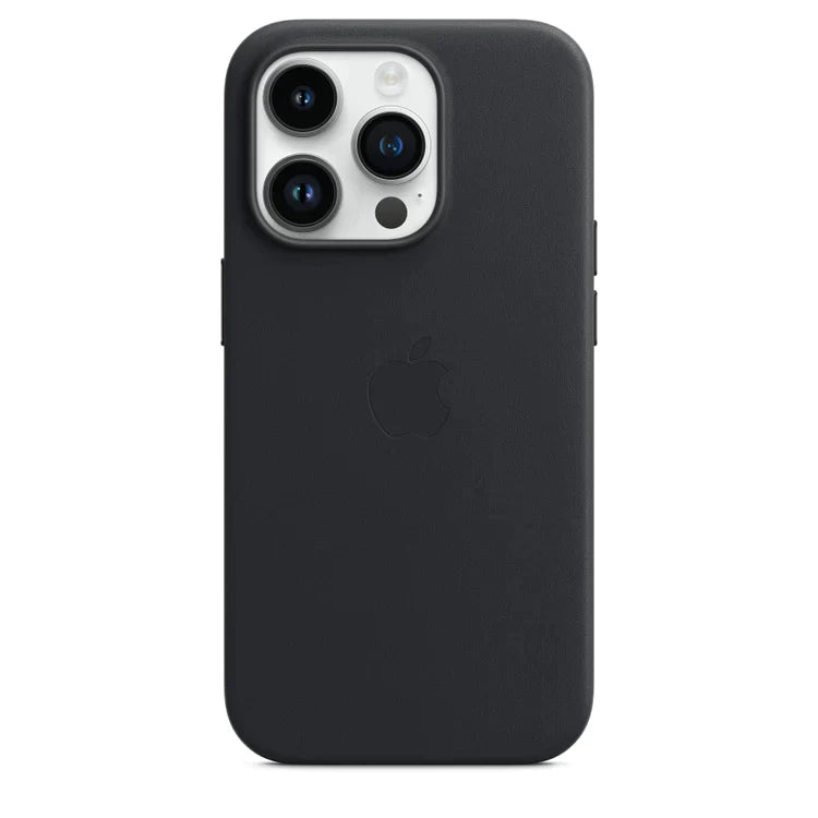 iPhone 13 Pro Leather Case - Black