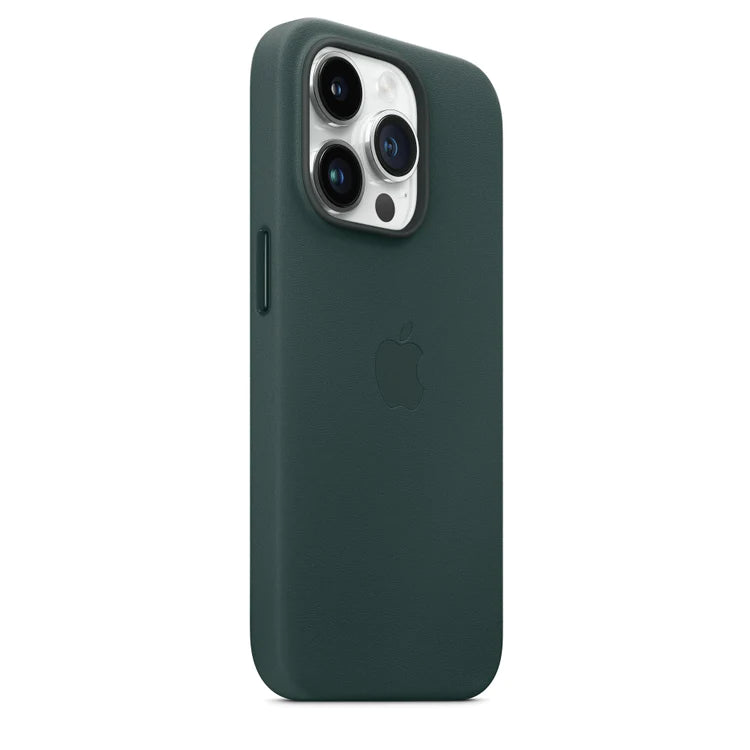 iPhone 13 Pro Leather Case with MagSafe - Green