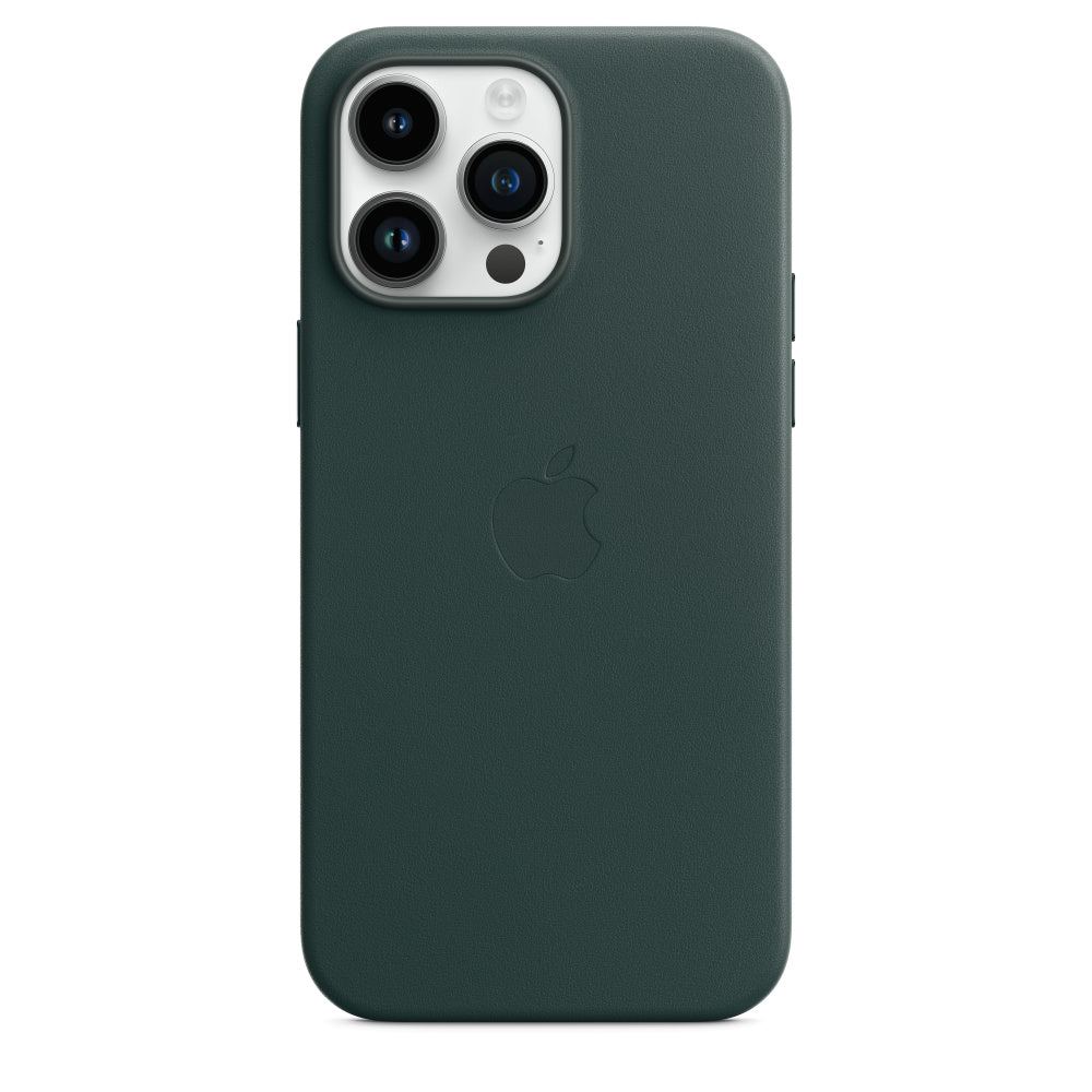 iPhone 13 Pro Max Leather Case - Green