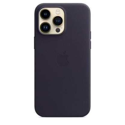 iPhone 13 Pro Leather Case with MagSafe - Purple