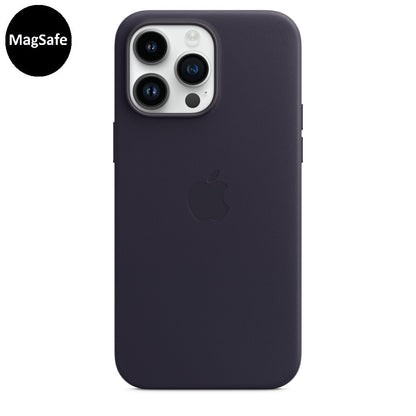 iPhone 13 Pro Leather Case with MagSafe - Purple