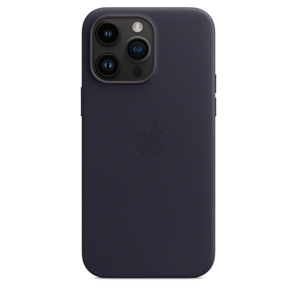 iPhone 14 Pro Max Leather Case with Magsafe - Purple