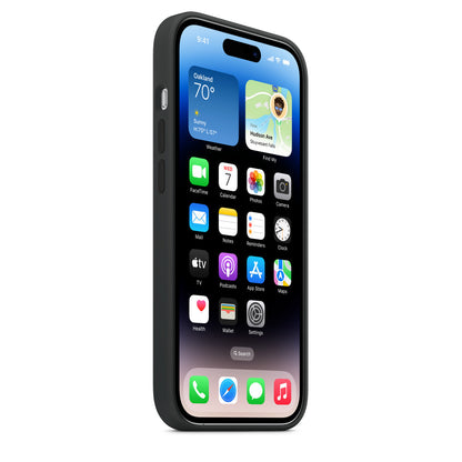 iPhone 13 Pro Liquid Silicon Case - Black