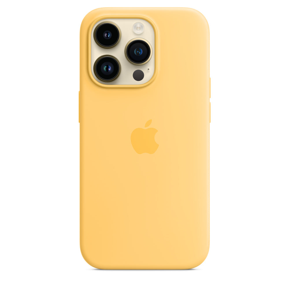 iPhone 13 Pro Liquid Silicon Case - Yellow