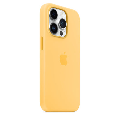 iPhone 13 Pro Liquid Silicon Case - Yellow