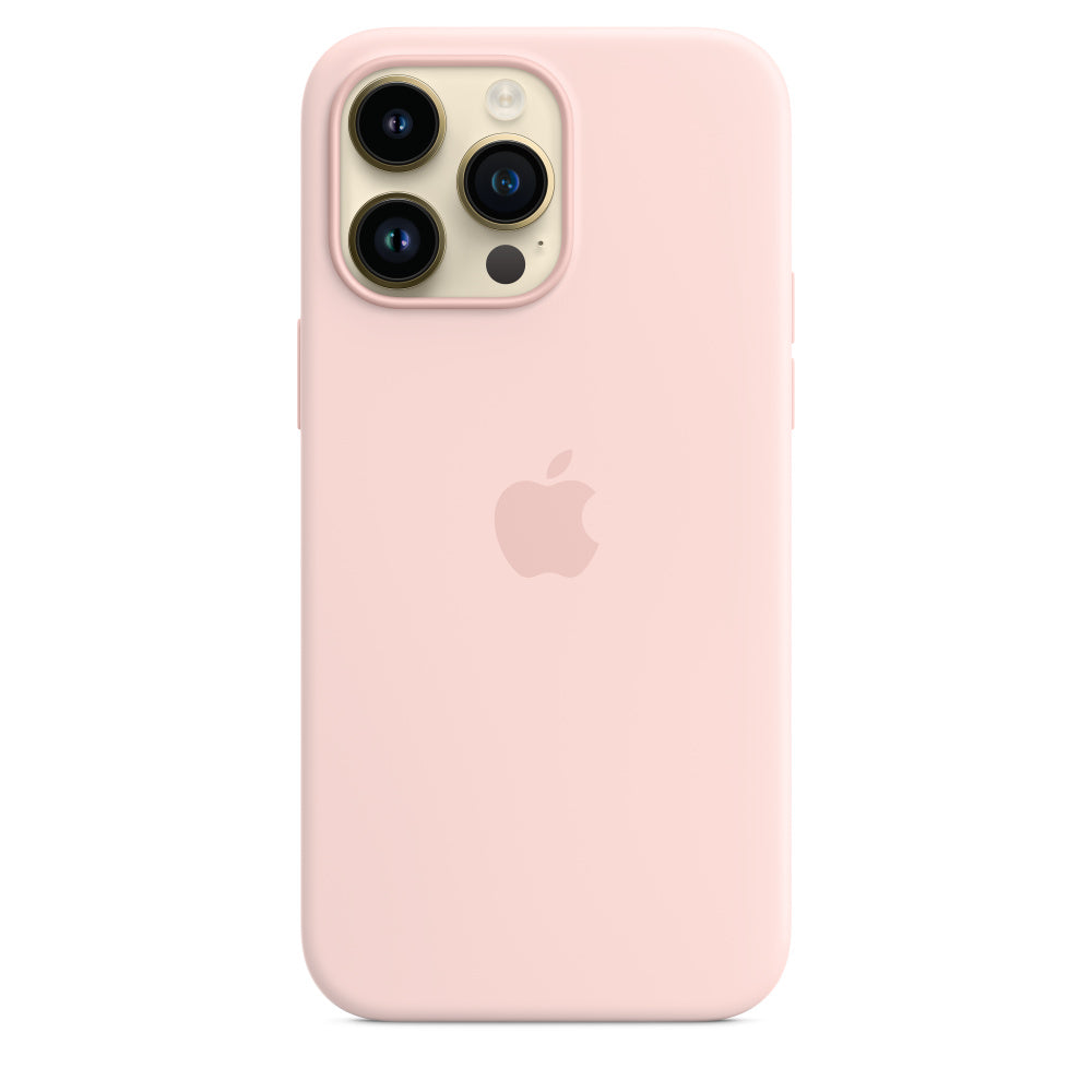 iPhone 14 Pro Max Silicon Case with Magsafe Animation-Pink