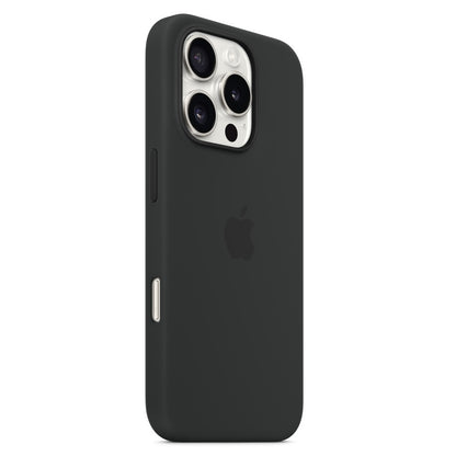 iPhone 16 Pro Silicon Case with Magsafe - Black