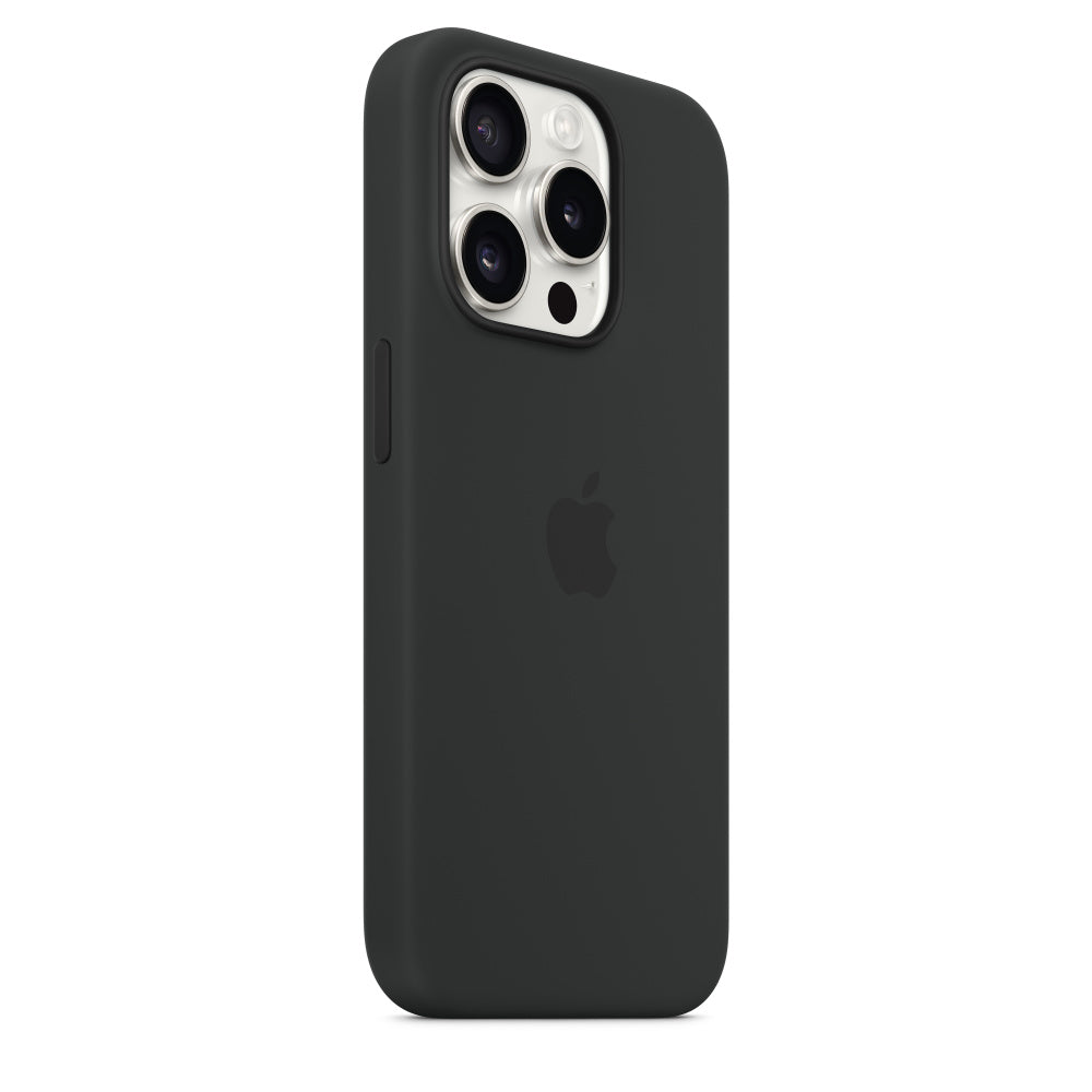 iPhone 15 Pro  Silicon Case with Magsafe - Black