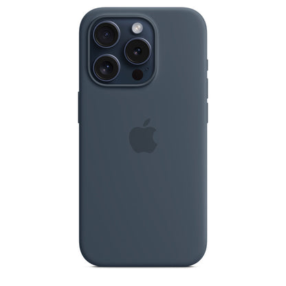 iPhone 15 Pro  Silicon Case with Magsafe - Navy Blue